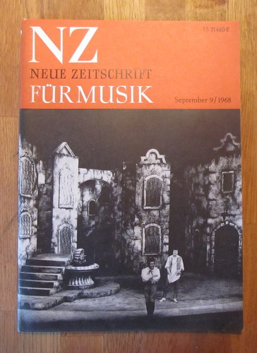 Hartmann, Karl Amadeus und Ernst Thomas  NZ / Neue Zeitschrift für Musik Nr. 9/1968 