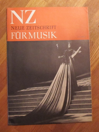 Hartmann, Karl Amadeus und Ernst Thomas  NZ / Neue Zeitschrift für Musik Nr. 2/1962 