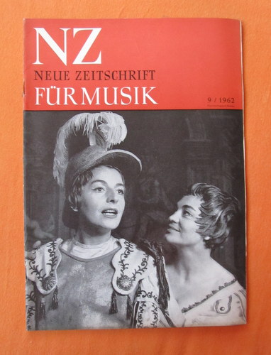 Hartmann, Karl Amadeus und Ernst Thomas  NZ / Neue Zeitschrift für Musik Nr. 9/1962 