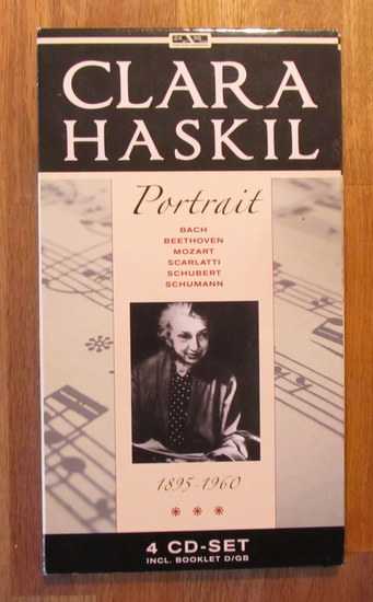Haskil, Clara [Interpret]  Clara Haskil (Portrait 1895 - 1960) (Bach, Beethoven, Scarlatti, Schubert, Schumann) 