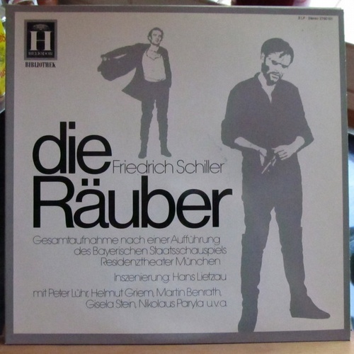 Schiller, Friedrich  Die Räuber (3LP 33 U/min) 