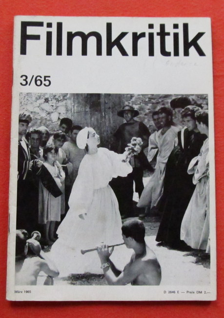 diverse Autoren  FILMKRITIK Nr. 99 (März 1965) 