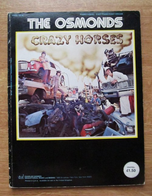 The Osmonds  Crazy Horses (Piano / Vocal, Easy Piano / Easy Organ) 