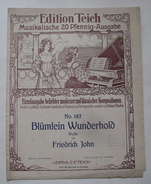 John, Friedrich  Blümlein Wunderhold Op. 119 (Idylle) 