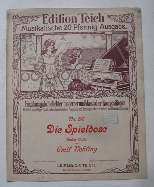 Nebling, Emil  Die Spieldose (Salon-Polka) 