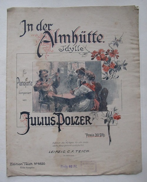 Polzer, Julius  In der Almhütte Op. 108 (Idylle für Pianoforte) 