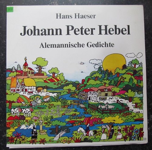 Hebel, Johann Peter  Alemannische Gedichte gelesen von Hans Haeser (LP 33 Umin) 