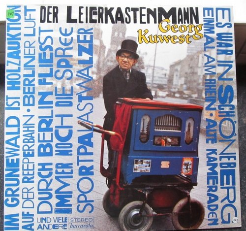 Kuwest, Georg  Der Leierkastenmann (LP 33 UpM) 