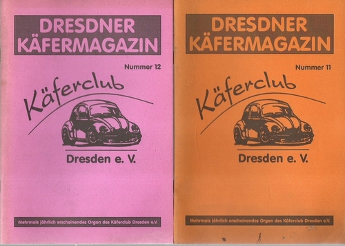 Käferclub Dresden (Hg.)  Dresdner Käfermagazin Nr. 11 + 12 