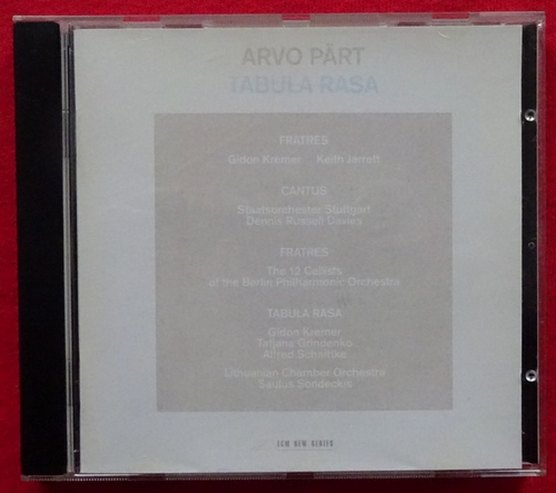 Pärt, Arvo  Tabula Rasa (CD) 