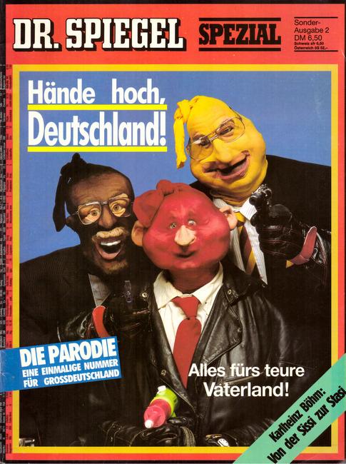 diverse  Dr. Spiegel Spezial Sonderausgabe 2 (Die Parodie, eine einmalige Nummer für Grossdeutschland; Hände hoch Deutschland; Alles fürs teure Vaterland) 