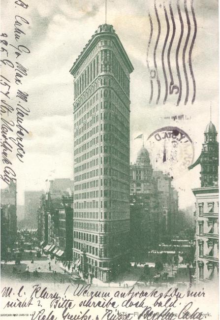   Ansichtskarte New York. Flatiron Building 