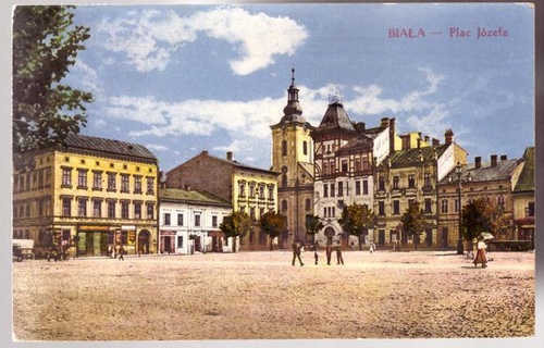   Ansichtskarte Biala - Plac Jozefa 