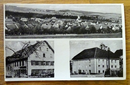   Ansichtskarte AK Ewattingen, Gasthaus zum Hirschen, Dorfpartie, Gesamtansicht 