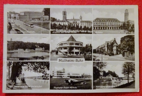   Ansichtskarte Ak Mülheim-Ruhr (9 Motive) 