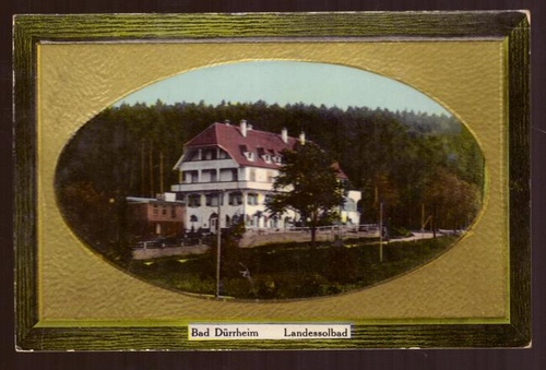   Ansichtskarte AK Bad Dürrheim. Landessolbad (Ovale Form) 