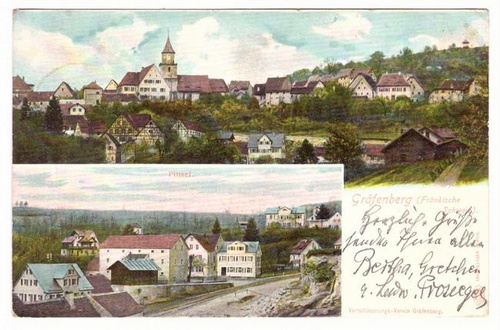  Ansichtskarte. AK Gräfenberg (Fränkische Schweiz) 
