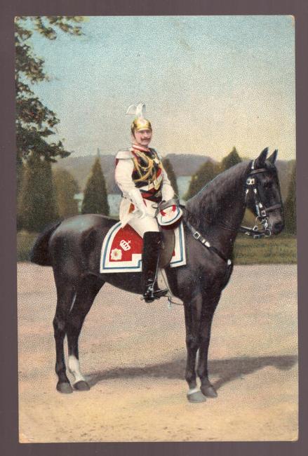   Ansichtskarte AK Sammel-Postkarte des Deutschen Kriegerbundes. Zur Erinnerung an das Unterverbandsfest (Motiv Reiter) 