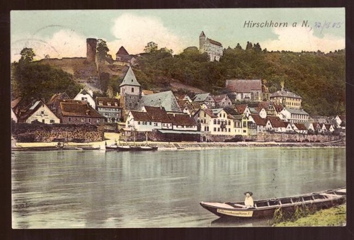   Ansichtskarte AK Hirschhorn am Neckar 