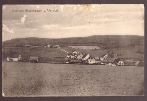   Ansichtskarte AK Gruß aus Bruchhausen bei Allendorf 