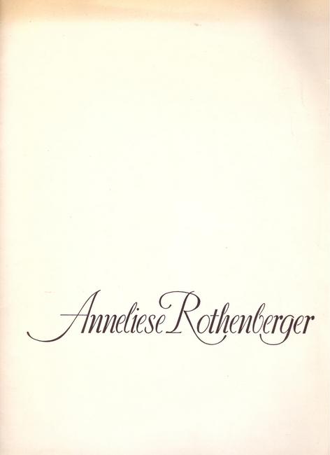 Rothenberger, Anneliese  Liederabend Anneliese Rothenberger. Am Flügel Hubert Giesen (München, Stadthalle, Großer Saal 6. November 1966) 