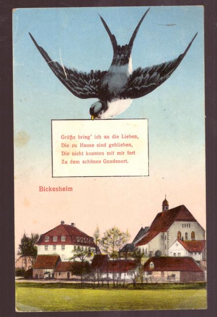   Ansichtskarte AK Bickesheim mit Kloster 