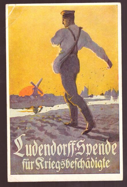   Ansichtskarte AK Ludendorffspende für Kriegsbeschädigte (Künstler-Ak v. Fritz Grotemeyer) 