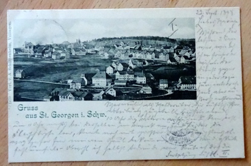   Ansichtskarte AK Gruss aus St. Georgen i. Schw. 