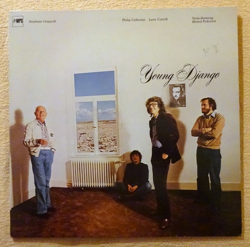 Grappelli, Stephane  Young Django (mit Philip Catherine, Larry Coryell, Niels-Henning Orsted Pedersen) (LP 33 U/min.) 