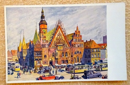   Ansichtskarte AK Das schöne Breslau. Rathaus (van Hout) 