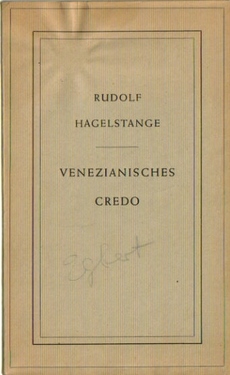 Hagelstange, Rudolf,  3 Titel / 1. Und es geschah zur Nacht, (Mein Weihnachtsbuch), 