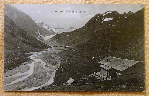   Ansichtskarte AK Ambergerhütte im Sulzthal 