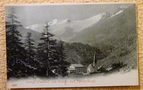   Ansichtskarte AK Gurgl (Ötzthal) mit Schaf- und Spiegelkogl 