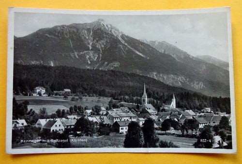   Ansichtskarte AK Hermagor mit Spitzkegel (Kärnten) 