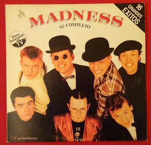 Madness  2 LP / 1. Al Completo. 16 Grandes Exitos (LP 33 1/3) 