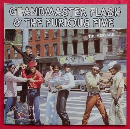 Grandmaster Flash & The Furious Five  The Message LP 33 1/3 UpM 