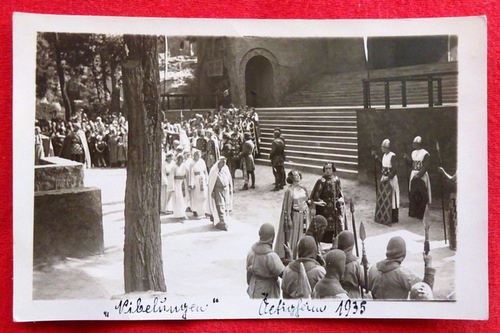   Ansichtskarte AK Szene aus den "Nibelungen" 1935 