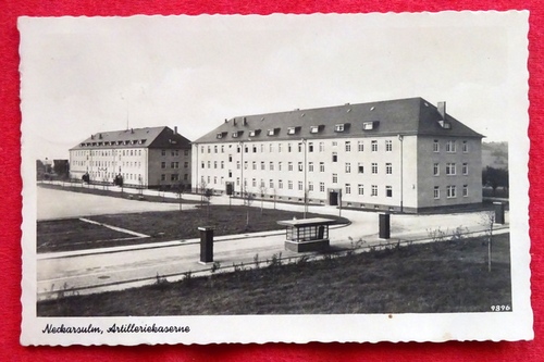   Ansichtskarte AK Neckarsulm. Artilleriekaserne 