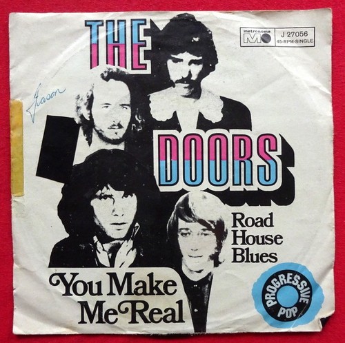 The Doors  You make me real / Road House Blues (Single-Platte 45 UpM) 