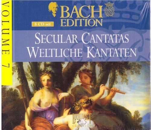 Bach, Johann Sebastian  8 CD. Bach. Secular Cantatas / Weltliche Kantaten 