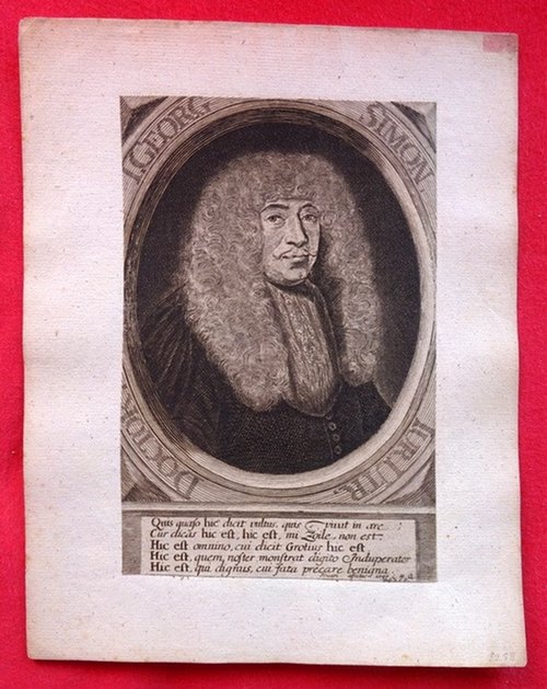   Kupferstich I. Georg Simon (1636-1696) 