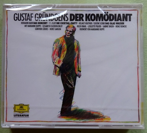 Gründgens, Gustaf  Der Komödiant (Hermann Bahr (Das Konzert); T.S. Eliot (Die Cocktail-Party); Helmut Käutner (Das Glas Wasser) 