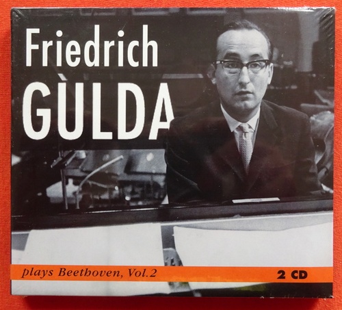 Gulda, Friedrich  2 CD. Friedrich Gulda spielt Beethoven Vol. II  ( Sonate Nr. 4, 5, 6, 8, 9, 10) 