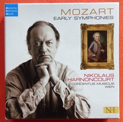 Mozart, Wolfgang Amadeus  7 CD. The Early Symphonies (Nikolaus Harnoncourt. Concentus Musicus Wien) 