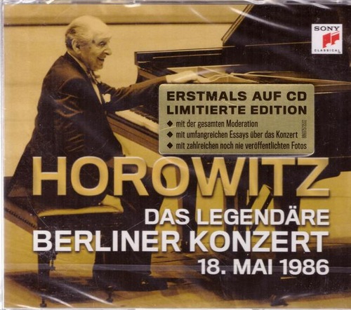 Horowitz, Vladimir  Das legendäre Berliner Konzert 18. Mai 1986 (limitierte Ed.) 