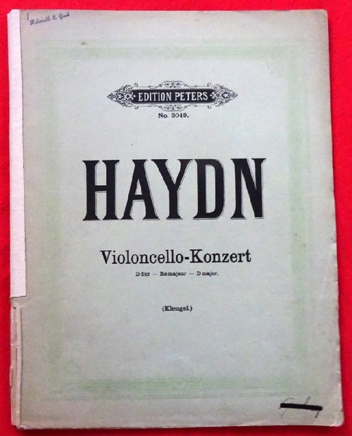 Haydn, Joseph  Konzert für Violoncell mit Begleitung des Pianoforte D dur / Re majeur / D major (hg. Julius Klengel) Op. 100 
