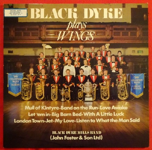 Black Dyke Mills Band  Black Dyke Plays Wings 