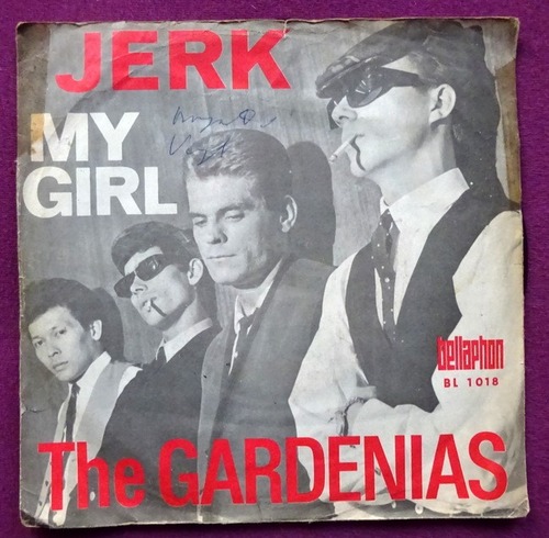 The Gardenias  Jerk / My Girl (Single 45 UpM) 