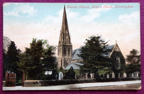   Ansichtskarte AK Parish Church, King`s Heath, Birmingham 