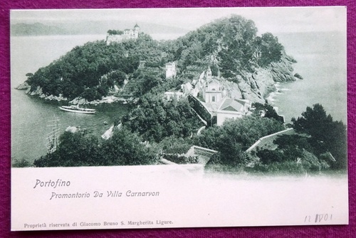   Ansichtskarte AK Portofino. Promontorio Da Villa Carnarvon 